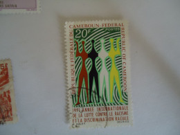 CAMEROON USED STAMPS RASISME - Cameroun (1960-...)