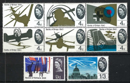 GRANDE BRETAGNE Ca.1965:  Les  ZNr. 388-395 Neufs** - Unused Stamps