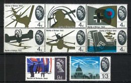 GRANDE BRETAGNE Ca.1965:  Les  ZNr. 388P-395P Neufs** - Unused Stamps