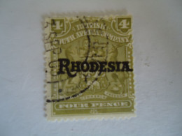 RHODESIA   USED  STAMPS   OVERPRINT SOUTH AFRICA - Rhodesia (1964-1980)