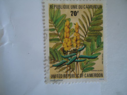 CAMEROON USED STAMPS  FLOWERS - Cameroun (1960-...)