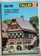 Catalogue Modélisme HO-N-Z FALLER 1998/99 -modélisme Ferroviaire Train Rail- - Französisch