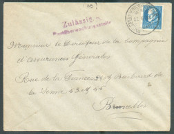 BAVIERE N°97 Obl. Dc PostUberwachungsstelle Geprüft Sur Lettre Du 21-6-1918 + Griffe Violette Zulâssig.6 Postüberwachung - Andere & Zonder Classificatie