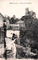 19091 NAJAC Une Des Rues Du Château     (2 Scans ) 12 - Najac