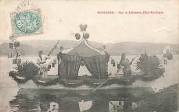 Hendaye * 1905 * Sur La Bidassoa , Fête Nautique - Hendaye