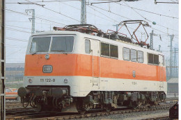Locomotives Deutsche  - Baureihe 111 Elektrische Lokomotive Rhein-Ruhr -  CPM - Trains