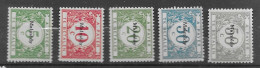 Belgium 1920 Malmedy Postage Due Set Mh * (110 Euros) - OC55/105 Eupen & Malmédy