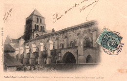 Saint Jouin De Marnes - Vue Extérieure Du Cloître De L'ancienne Abbaye - Saint Jouin De Marnes