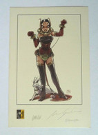 BARBUCCI - CANEPA Ex Libris Signé SKY DOLL LUDOVIQUE Editions Du Café - Künstler A - C