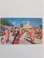 LAOS TAMURA LTC THAT LUANG FESTIVAL 200U NEUVE MINT - Laos