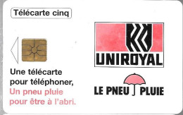 CARTE-PUCE-PRIVEE-5U-GN266-09/96-GEMA--V° D PtN° Série B68168001--Utilisé -TBE - 5 Unità