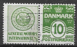 Denmark Used 25 Euros 1927 - Unused Stamps