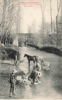 Trie * Lavoir Laveuse Lavandière Blanchisseuse * Pont Et Bords De La Baïse * Villageois Chevaux Abreuvoir - Other & Unclassified