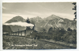 CPA Autriche - Tyrol - Mit Volldampf Ind Zillertal - Dampfzug, Lokomotive - Ungewöhnliche Karte - Zillertal