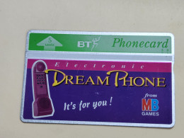 United Kingdom-(BTA061)-DREAM PHONE-(5units)-(641)-(327C84168)-price Cataloge10.00£-used+1card Prepiad Free - BT Emissions Publicitaires