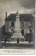 SAINT OUEN EN BELIN Carte Photo Monument Commémoratif 1914 1918 ....dp - Montfort Le Gesnois