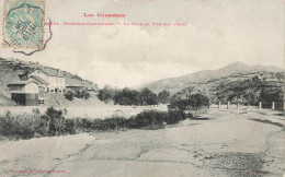 Estagel * 1905 * La Gare Et Vue Sur L'agly * Ligne Chemin De Fer - Otros & Sin Clasificación