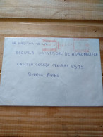 Argentina Reg Post.registr.mark Value.emergency Machine.replace Damaged.bsaires.e7 Reg Post 1 Or 2 Pieces - Covers & Documents