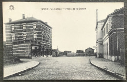 GEMBLOUX  Place De La Station. 1 CP Postée En 1913 - Gembloux