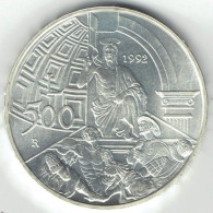 REPUBBLICA  1992  PIERO DELLA FRANCESCA   Lire 500 AG - Gedenkmünzen