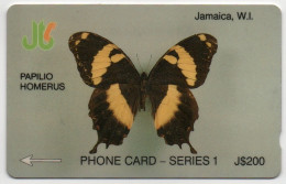 Jamaica - PAPILIO HOMERUS - 8JAMD - Giamaica
