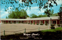 Iowa Sioux City Wayne Clark's Elmdale Motel - Sioux City