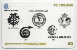 St. Helena - Cable & Wireless Logos - 327CSHD - St. Helena Island
