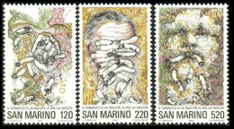 San Marino 1980 MNH 3v, Anti Tobacco Campaign, Smoking, Health - Drugs