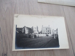 Carte Photo 80 Somme Amiens Guerre De 14/18 Rue Bâtiments Détruits - Amiens