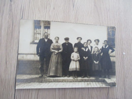 Carte Photo 80 Somme Hallivillers Pose Familiale   Famille Dupré à Confirmer - Other & Unclassified