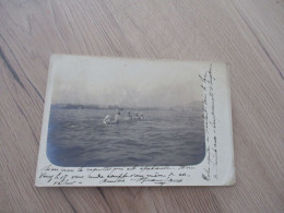 Carte Photo Suisse Sport Championnat D'Europe Notre équipe ' Aviron?) Se Désalant Dans Le Lac De Zurich - Zürich