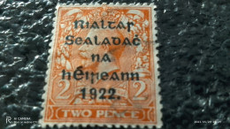 IRLANDA-1922-30       2P     USED          SÜRSAJED - Oblitérés