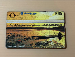 MINT Malaysia Telekom UNIPHONEKAD KADFON Phonecard - Tasik Cini - Pahang, Set Of 1 Mint Card - Malasia