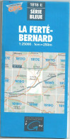 Carte IGN 1/25000 _ 1818E La Ferté Bernard - émission De 1990 - Topographical Maps