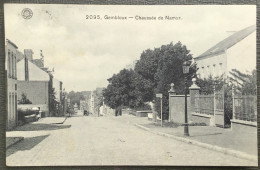 GEMBLOUX  Chaussée De Namur. 1 CP Postée En 1913 - Gembloux