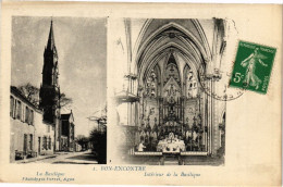 CPA BON-ENCONTRE - La Basilique. Interieur De La Basilique (251341) - Bon Encontre