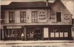 CPA AK Dugny - Place D'Armes - Le Bureau De Tabacs - Café (44803) - Dugny