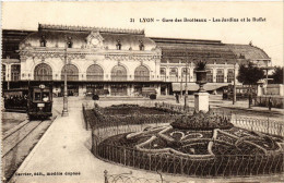 CPA AK LYON Gare Des Brotteaux-Les Jardins Et Le Buffet (442747) - Lyon 6