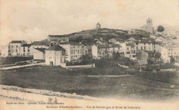 Serralongue * La Route De Lamanère Et Le Village * Environs D'amélie Les Bains * 1907 - Andere & Zonder Classificatie
