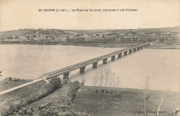 Oudon * Le Pont Sur La Loire * Vue Prise à Vol D'oiseau  - Oudon