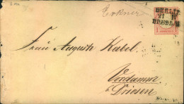 1872, 1 Groschen Ganzsachenumschlag Per Bahnpost "BERLIN-BRESLAU" Mit Handschriftlicher Übernahme "Erkner" - Andere & Zonder Classificatie