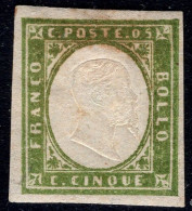 Sardegna    5 Cent.   Sass. 13 Dc  MH*    CV 350 - Sardinia