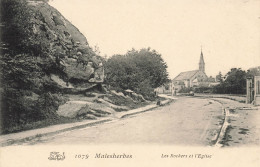 Malesherbes * Rue Route * Les Rochers Et L'église  - Malesherbes