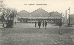 Orléans * Place Et Entrée De La Gare * Chemin De Fer  - Orleans