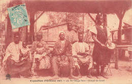 Orléans * Exposition De 1905 * Au Village Noire * Un Groupe De Griots * Ethnie Ethnique  - Orleans
