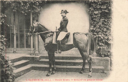 Saumur * Haute école * écuyer En Grande Tenue * Cavalier Cavalerie Hippisme  - Saumur