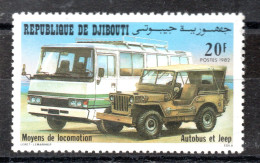 DJIBOUTI / TRANSPORT/ CAMIONS / N° 554 * * - Djibouti (1977-...)