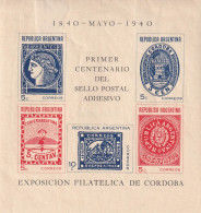 Argentina Hb 3 Con Charnela - Blocks & Kleinbögen