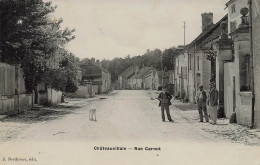 Chateauvillain * La Rue Carnot * Villageois - Chateauvillain