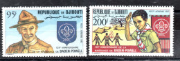 DJIBOUTI /ORGANISATION/SCOUTISME/ PA N° 169 & 170 * * - Dschibuti (1977-...)